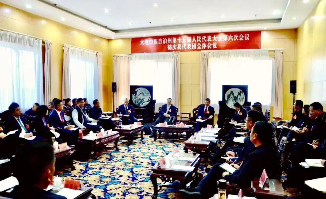 要闻｜杨国宗参加鹤庆县代表团审议审查时强调 发挥优势 拉高标杆 争先进位 在全州发展大局中当先锋作表率