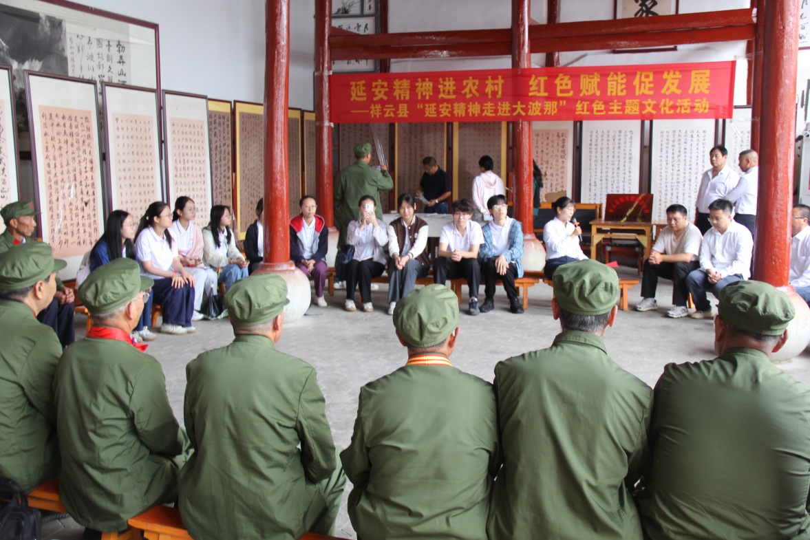 云南祥云县老兵宣讲团持续开展宣讲活动